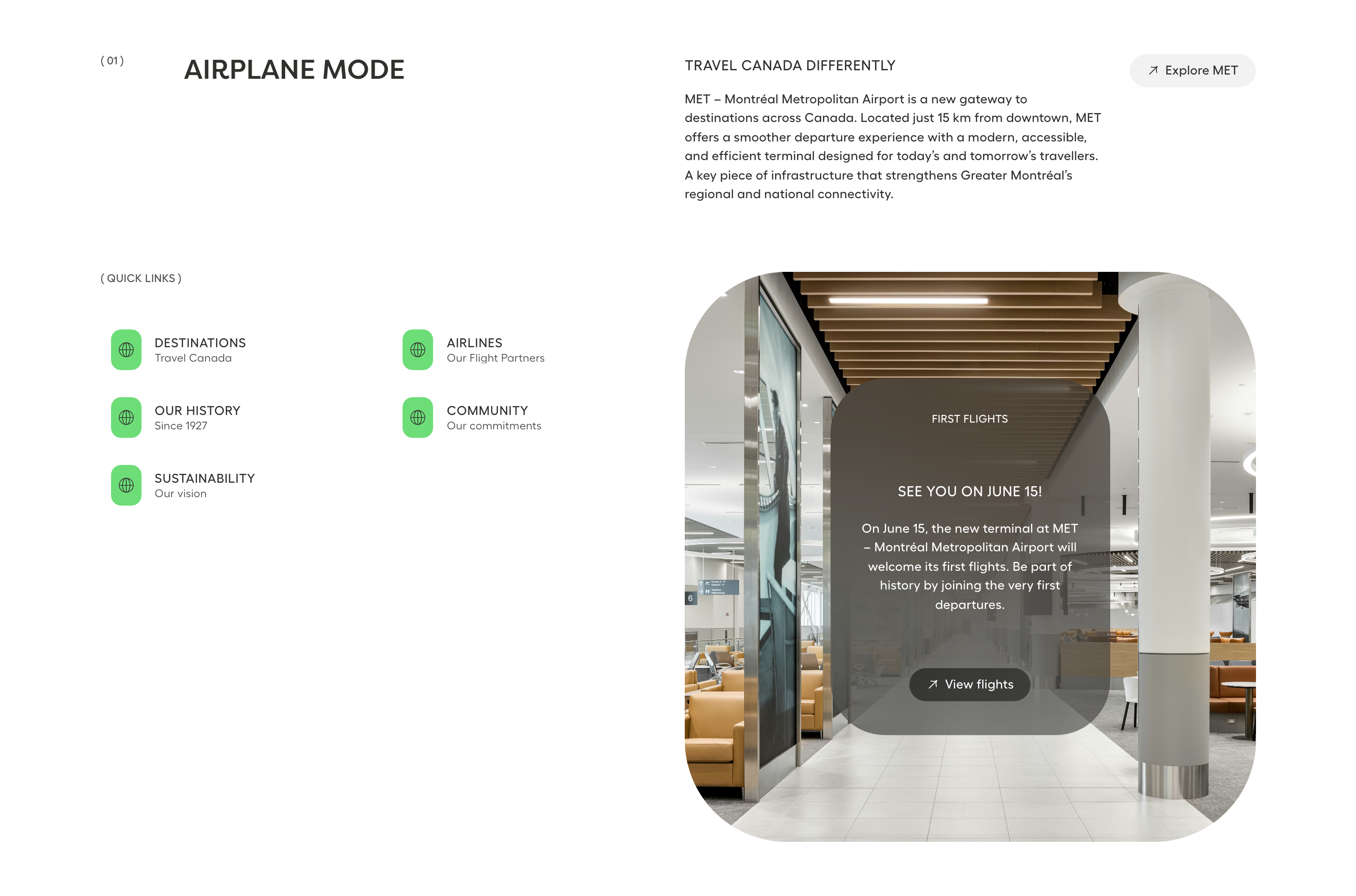 MET opening-day section from the official site