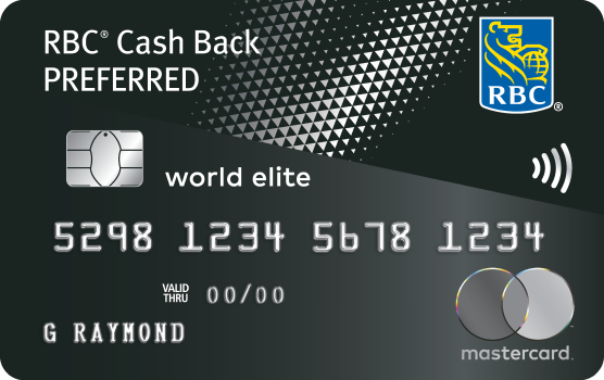 RBC Cash Back Preferred World Elite Mastercard